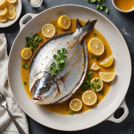 Камбала в духовке: искусство приготовления деликатеса, который покорит ваше сердце